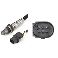 Lambdasonde Breitband-Lambda-Sonde 6-polig 400 mm Kabel HELLA für u.a. BMW 1er