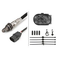 Lambda sensor HELLA before catalytic converter for VW GOLF IV (1J1)