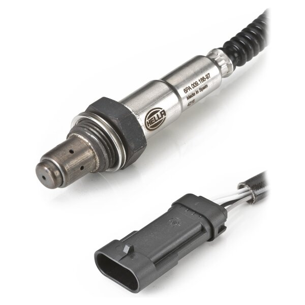 Lambdasonde Sprungsonde 4-polig 560 mm Kabel HELLA für u.a. RENAULT Clio II