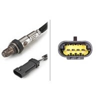 Lambdasonde Sprungsonde 4-polig 560 mm Kabel HELLA für u.a. RENAULT Clio II