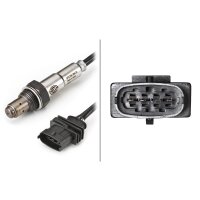 Lambdasonde Regelsonde 4-polig 630 mm Kabel HELLA für u.a. OPEL Astra G