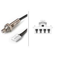 Oxygen Sensor control sensor 4-pin 740 mm cable HELLA for VOLVO S40 and others