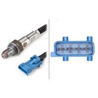 Heated lambda sensor 4-pin 1,520 mm cable HELLA for CITROËN C3 III and others