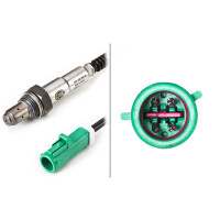 Lambdasonde Regelsonde 4-polig 400 mm Kabel HELLA für u.a. FORD FOCUS