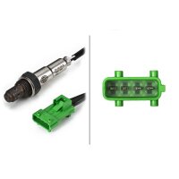 Lambdasonde beheizt 4-polig 600 mm Kabel HELLA für u.a. CITROËN Berlingo