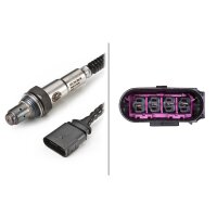 Lambdasonde Regelsonde 4-polig 1.750 mm Kabel HELLA für u.a. AUDI A3