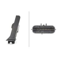 Sensor Fahrpedalstellung Automatikgetriebe 6-polig HELLA...