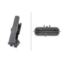 Sensor Fahrpedalstellung Schaltgetriebe 6-polig HELLA für u.a. AUDI A3