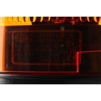 Rotating beacon 12 V 55 W yellow (amber) H1 halogen HELLA Rotaflex