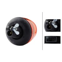 Rotating Beacon 24 V 70 W amber H1 Halogen HELLA for LIEBHERR and others
