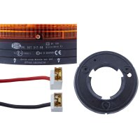 Rotating Beacon 12 V yellow amber X1 gas discharge lamp xenon HELLA for LIEBHERR