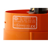 Rotating Beacon 12 V 55 W amber H1 Halogen HELLA for AGCO and others