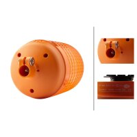 Rundumkennleuchte 12 V 55 W gelb amber H1 Halogen HELLA für u.a. MERCEDES-BENZ