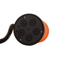 Rotating Beacon 24 V 70 W amber H1 Halogen HELLA for KOMATSU and others