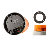 Blitz-Kennleuchte 12 V X1 (Gasentladungslampe) Xenon gelb...
