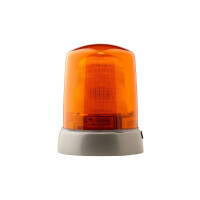 Flashing beacon 24 V X1 (gas discharge lamp) Xenon yellow...