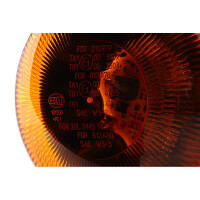 Rotating Beacon 24 V 10 W yellow amber LED HELLA for TEREX and others