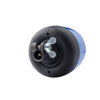 Rotating Beacon 24 V 10 W blue LED HELLA suitable for e.g. KRONE