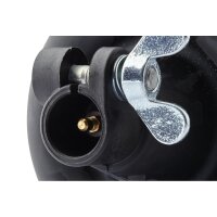 Rotating Beacon 24 V 10 W blue LED HELLA suitable for e.g. KRONE