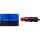 Rotating Beacon 24 V 10 W blue LED HELLA universal for various vehicles