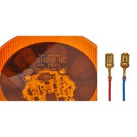 Rotating Beacon 24 V 10 W yellow amber LED HELLA suitable for e.g. SCANIA