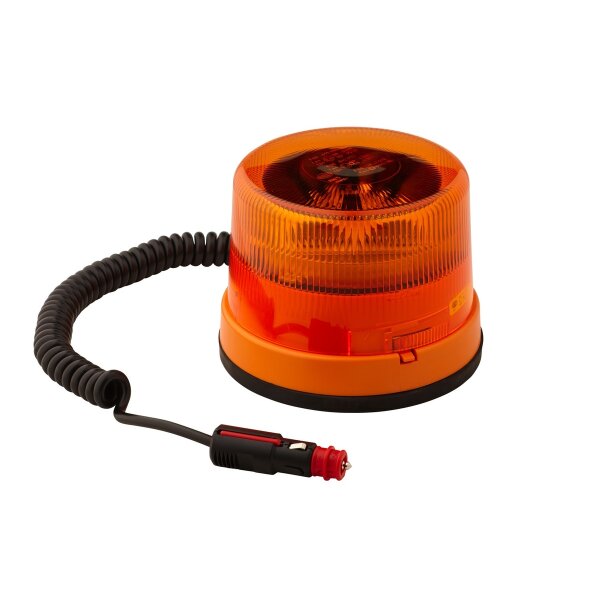 Rotating Beacon 24 V 10 W yellow amber LED HELLA for e.g. MANITOU