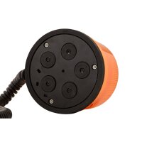 Rotating Beacon 24 V 10 W yellow amber LED HELLA for e.g. MANITOU