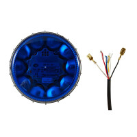 Blitz-Kennleuchte 24 V LED blau HELLA K-LED 2.0