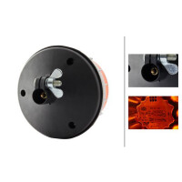 Flashing beacon 24 V LED yellow (amber) HELLA K-LED 2.0