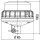 Flashing beacon 24 V LED yellow (amber) HELLA K-LED 2.0