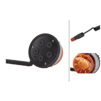 Flashing beacon 24 V LED yellow (amber) HELLA K-LED 2.0