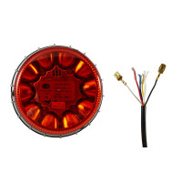 Flashing beacon 24 V LED yellow (amber) HELLA K-LED 2.0