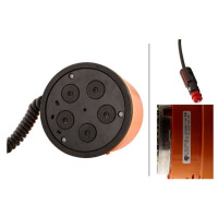 Flashing beacon 24 V LED amber HELLA KL 7000 LED