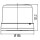 Flashing beacon 24 V LED amber HELLA KL 7000 LED