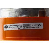 Flashing beacon 24 V LED amber HELLA KL 7000 LED