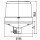 Flashing beacon 24 V LED amber HELLA KL 7000 LED