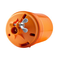 Rotating Beacon 24 V 70 W amber H1 Halogen HELLA for MERCEDES-BENZ and others