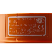 Rotating Beacon 24 V 70 W amber H1 Halogen HELLA for MERCEDES-BENZ and others