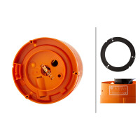 Rotating Beacon 24 V amber H1 Halogen HELLA suitable for AEBI and others
