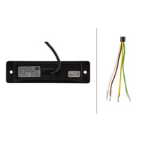 Blitz-Kennleuchte 24 V LED gelb (amber) HELLA