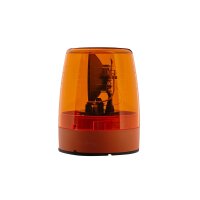 Rotating Beacon 12 V 55 W amber H1 Halogen HELLA for AGCO and others