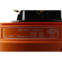 Rotating Beacon 24 V 70 W amber H1 Halogen HELLA for AEBI and others