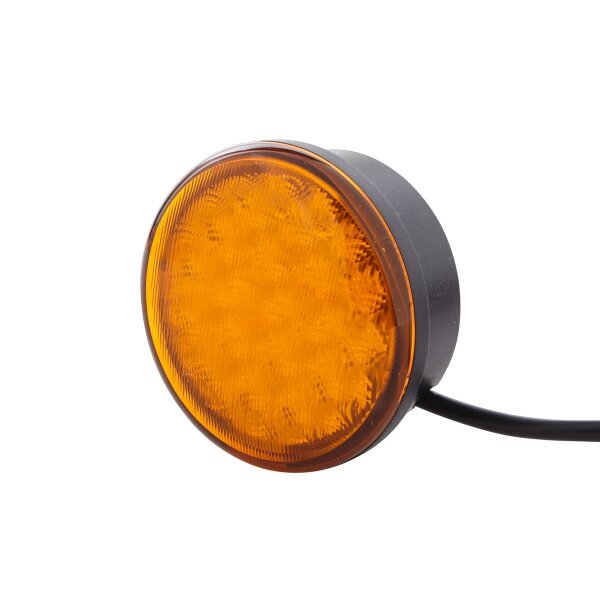Warning Light 24 V LED yellow amber HELLA suitable for e.g. TEREX