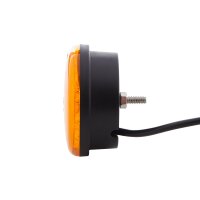 Warning Light 24 V LED yellow amber HELLA suitable for e.g. TEREX