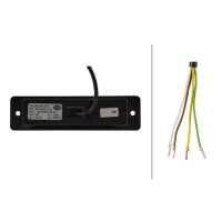 Blitz-Kennleuchte 24 V LED blau HELLA