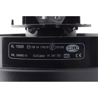 Rotating Beacon 24 V 70 W blue H1 Halogen HELLA suitable for e.g. MAN
