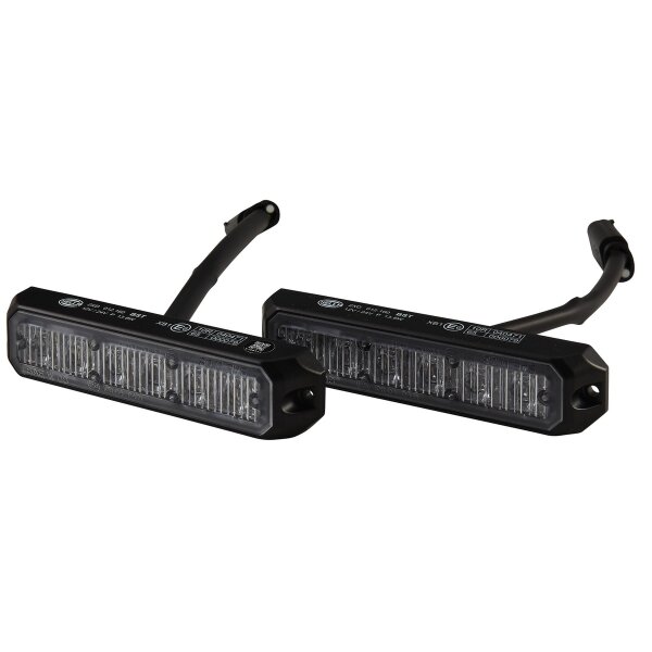 Flash Beacon 24 V LED blue HELLA universally applicable for various vehicles