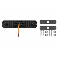 Blitz-Kennleuchte 24 V LED blau HELLA