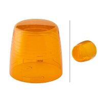 Rotating beacon lens yellow (amber) HELLA