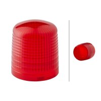 Rotating beacon lens red HELLA